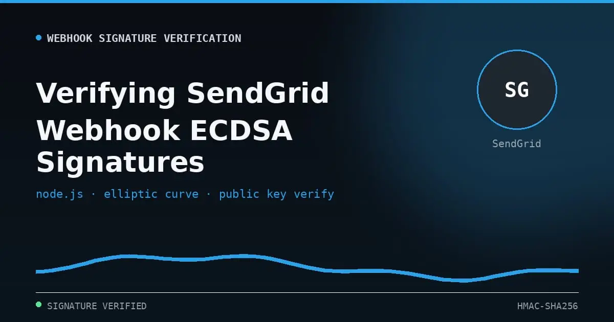 verify sendgrid webhook signature nodejs